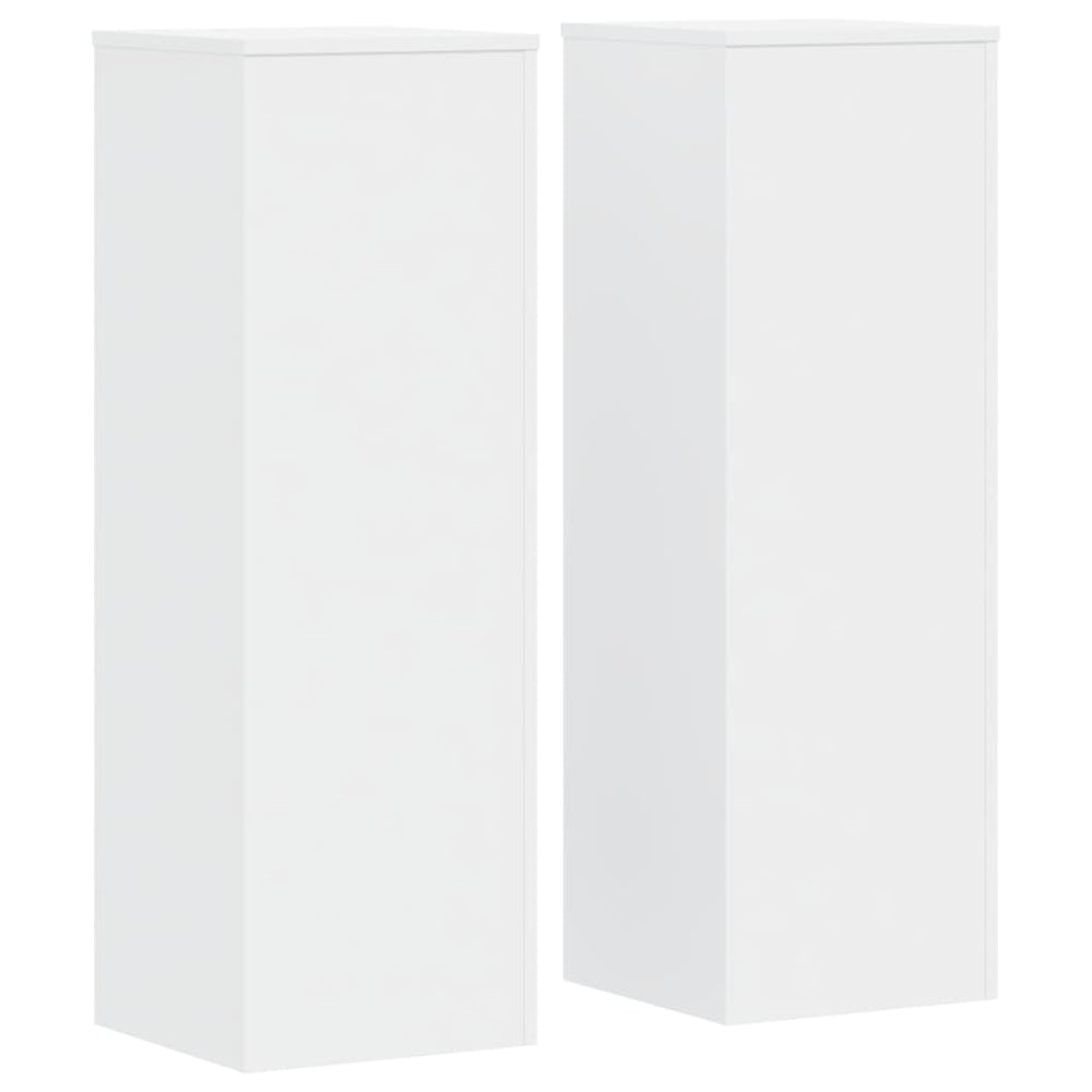 Pflanzenständer 2er Set Weiß 100cm