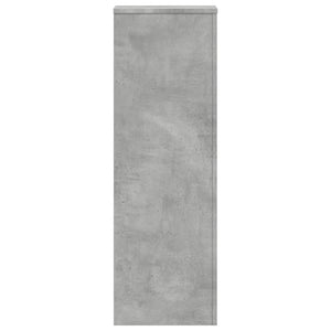 Betongraue Pflanzenständer, 2er-Set