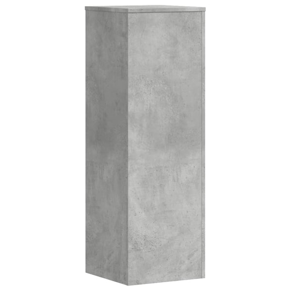 Betongraue Pflanzenständer, 2er-Set