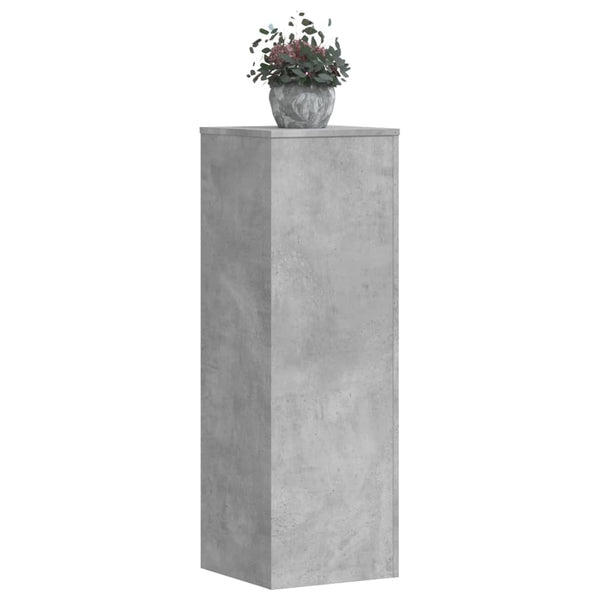 Betongraue Pflanzenständer, 2er-Set