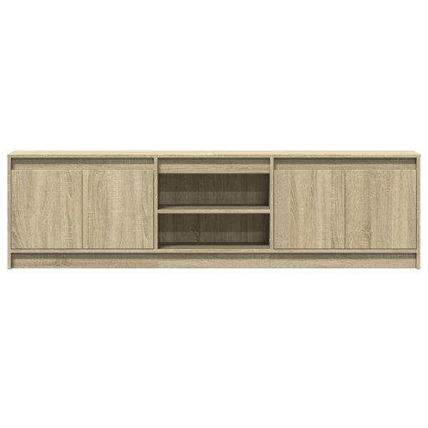 TV-Schrank Sonoma Eiche mit LED 180 cm