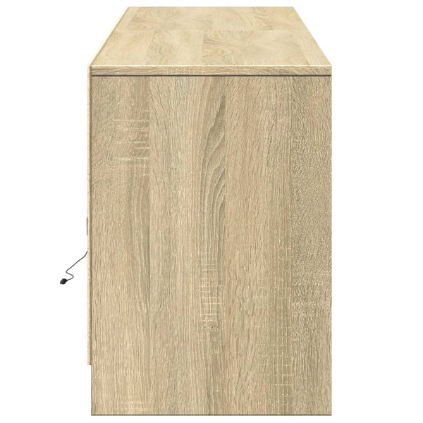 TV-Schrank Sonoma Eiche mit LED 180 cm