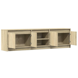 TV-Schrank Sonoma Eiche mit LED 180 cm