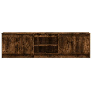 TV-Schrank Räuchereiche mit LED 180cm