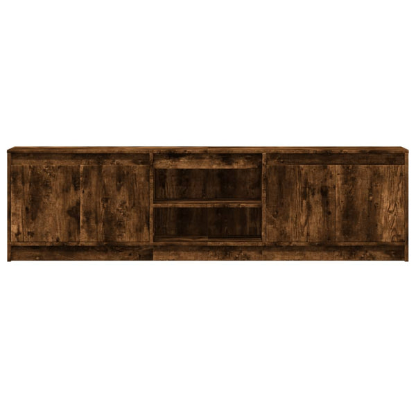TV-Schrank Räuchereiche mit LED 180cm