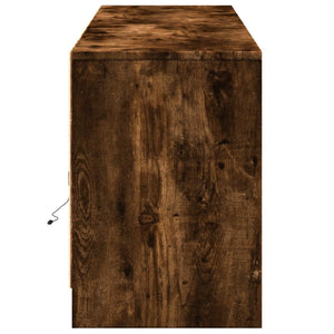 TV-Schrank Räuchereiche mit LED 180cm