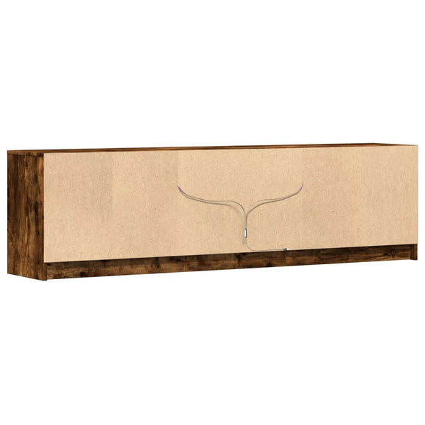 TV-Schrank Räuchereiche mit LED 180cm