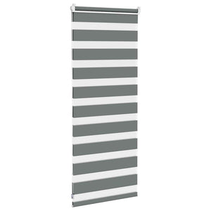 Doppelrollo Dunkelgrau 60x100 cm