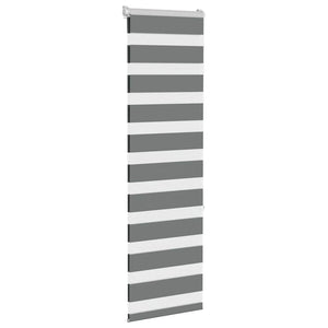 Doppelrollo Dunkelgrau 50x150 cm