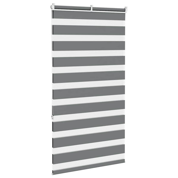 Doppelrollo Dunkelgrau 70x150 cm
