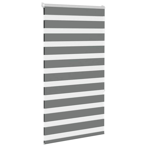 Doppelrollo Dunkelgrau 75x150 cm