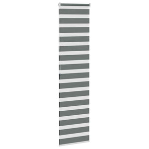 Doppelrollo Dunkelgrau 70x200 cm