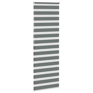 Doppelrollo Dunkelgrau 80x200 cm