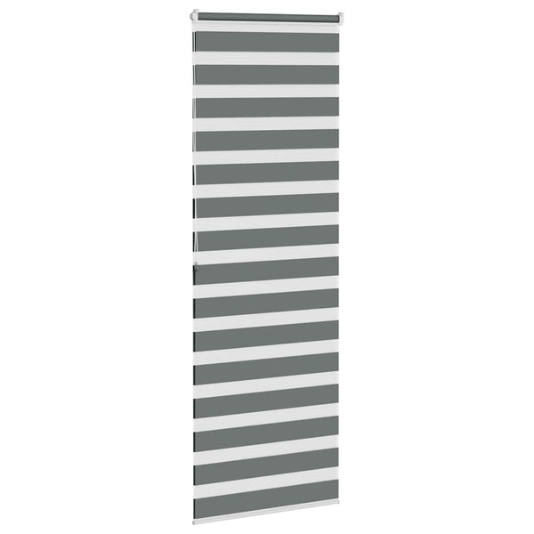 Doppelrollo Dunkelgrau 85x200 cm