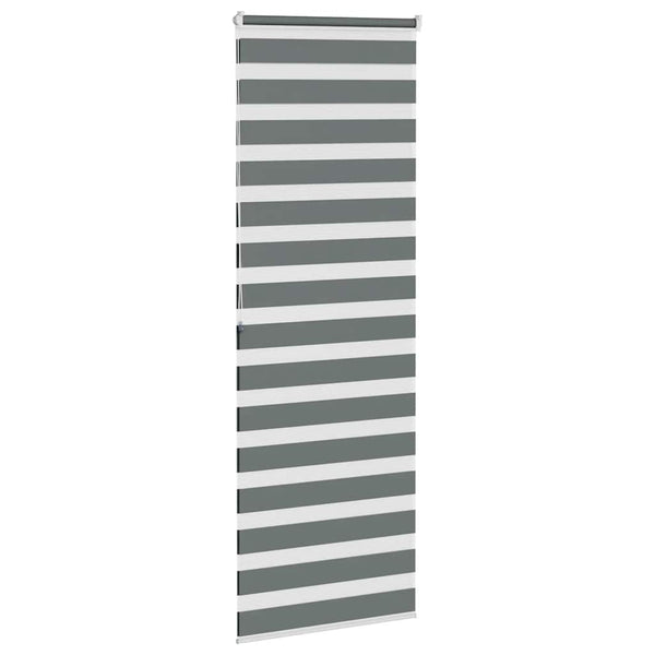 Doppelrollo Dunkelgrau 90x200 cm