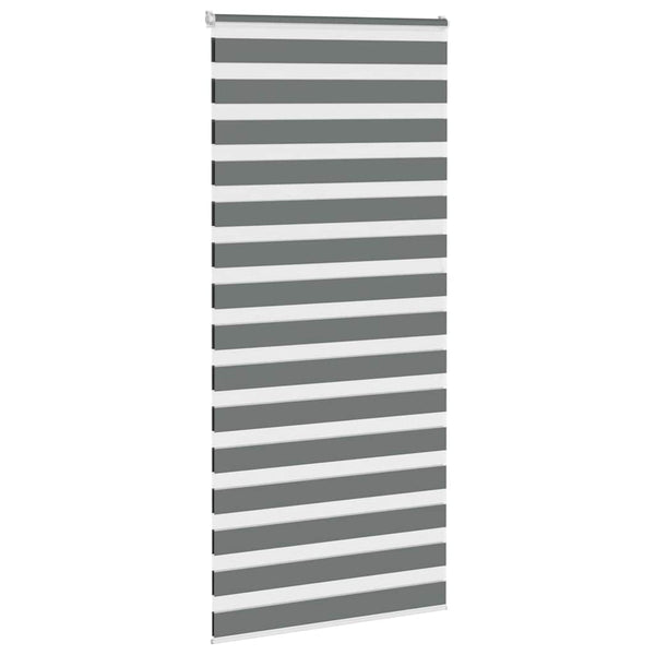 Doppelrollo Dunkelgrau 100x200 cm