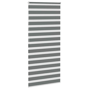 Doppelrollo Dunkelgrau 100x200 cm