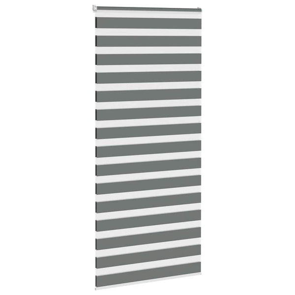 Doppelrollo Dunkelgrau 105x200 cm