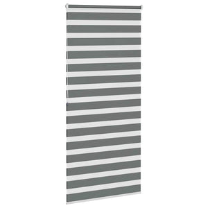 Doppelrollo Dunkelgrau 105x200 cm