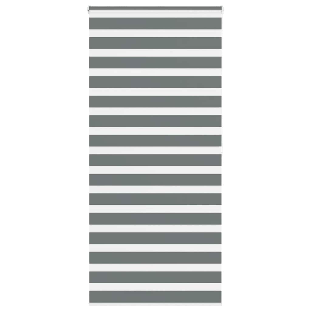 Doppelrollo Dunkelgrau 110x200 cm