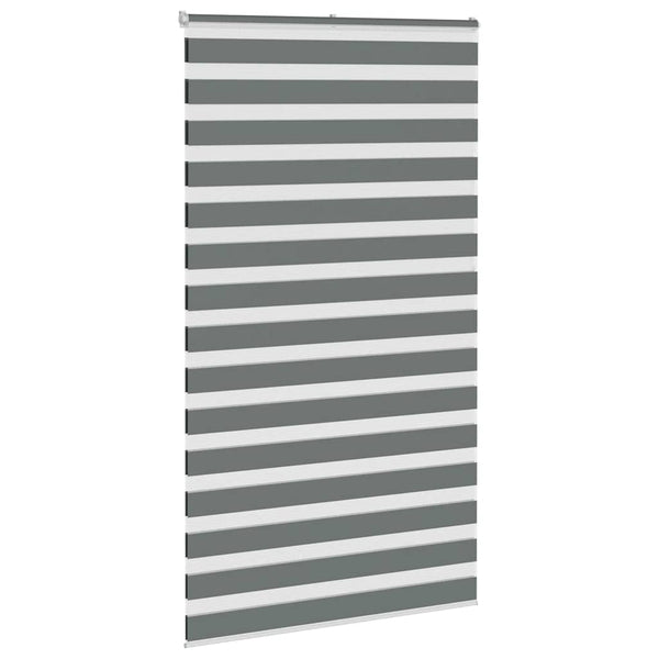 Doppelrollo Dunkelgrau 120x200 cm
