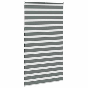Doppelrollo Dunkelgrau 120x200 cm