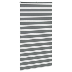 Doppelrollo Dunkelgrau 125x200 cm