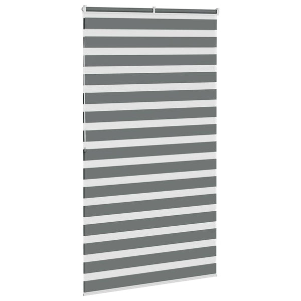 Doppelrollo Dunkelgrau 125x200 cm