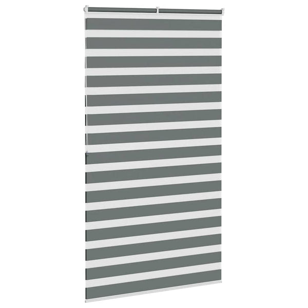 Doppelrollo Dunkelgrau 135x200 cm