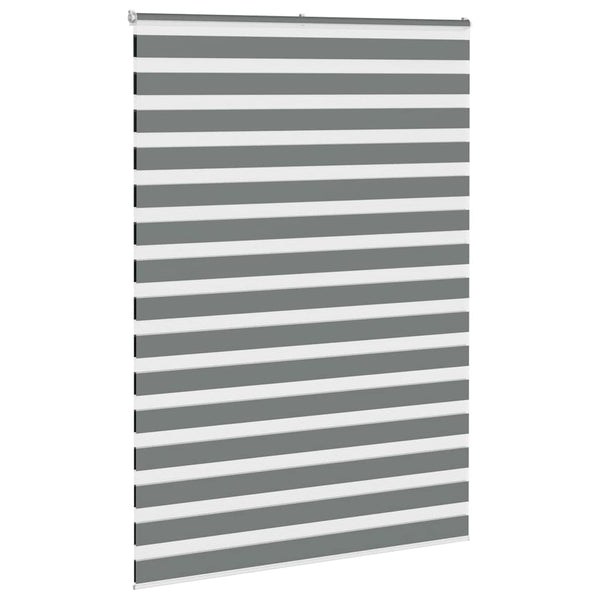 Doppelrollo Dunkelgrau 160x200 cm