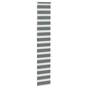 Doppelrollo Dunkelgrau 50x230 cm