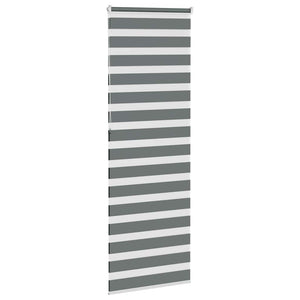Doppelrollo Dunkelgrau 75x230 cm