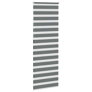 Doppelrollo Dunkelgrau 85x230 cm