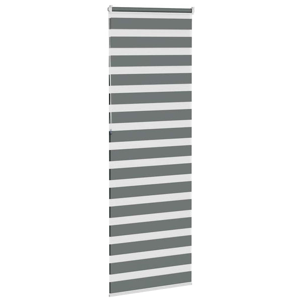 Doppelrollo Dunkelgrau 85x230 cm