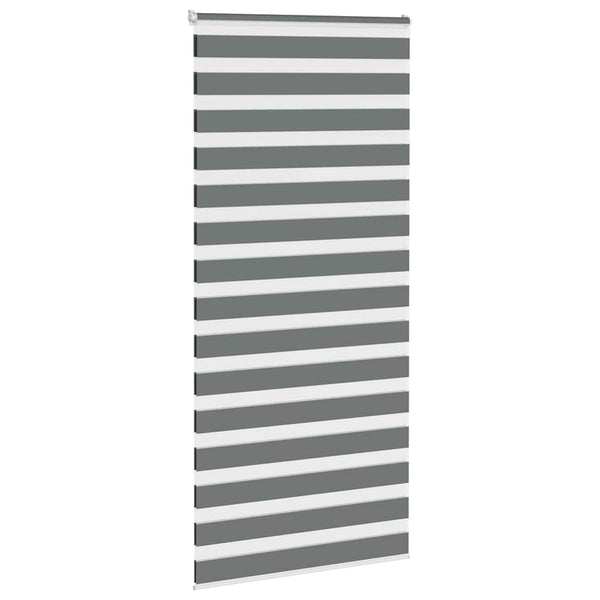 Doppelrollo Dunkelgrau 100x230 cm