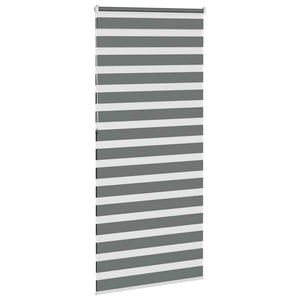 Doppelrollo Dunkelgrau 100x230 cm