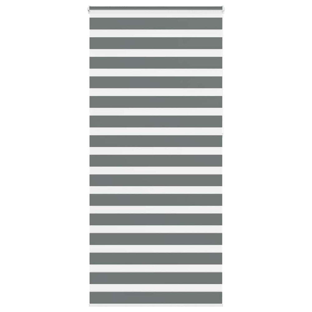 Doppelrollo Dunkelgrau 105x230 cm