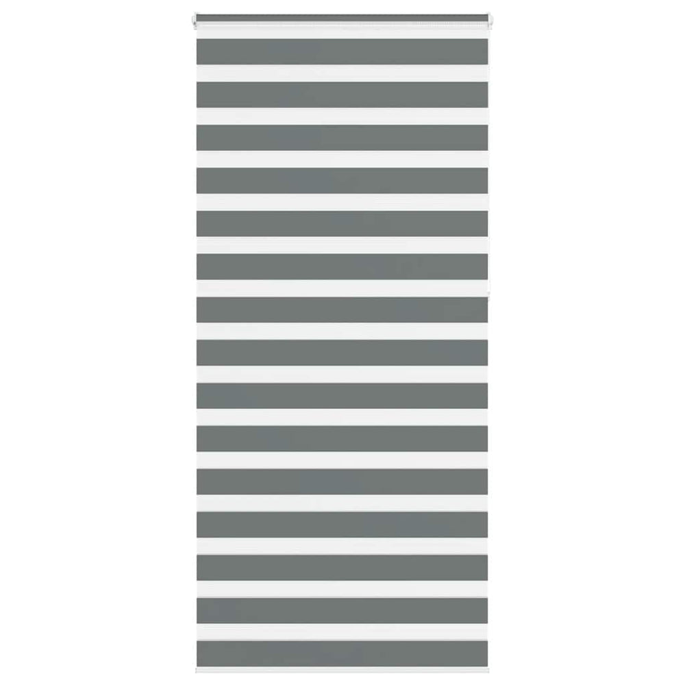 Doppelrollo Dunkelgrau 110x230 cm