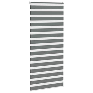 Doppelrollo Dunkelgrau 115x230 cm