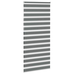 Doppelrollo Dunkelgrau 115x230 cm