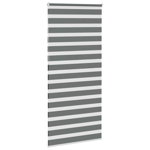 Doppelrollo Dunkelgrau 115x230 cm