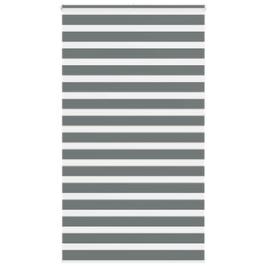Doppelrollo Dunkelgrau 125x230 cm