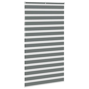 Doppelrollo Dunkelgrau 125x230 cm