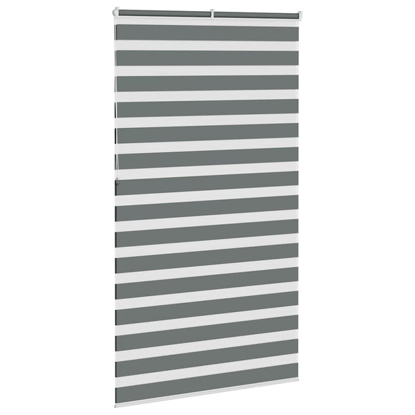 Doppelrollo Dunkelgrau 125x230 cm