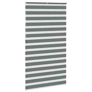 Doppelrollo Dunkelgrau 130x230 cm