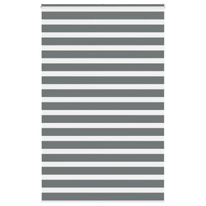 Doppelrollo Dunkelgrau 140x230 cm