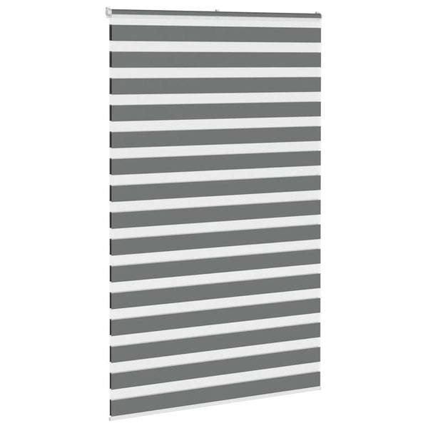 Doppelrollo Dunkelgrau 140x230 cm