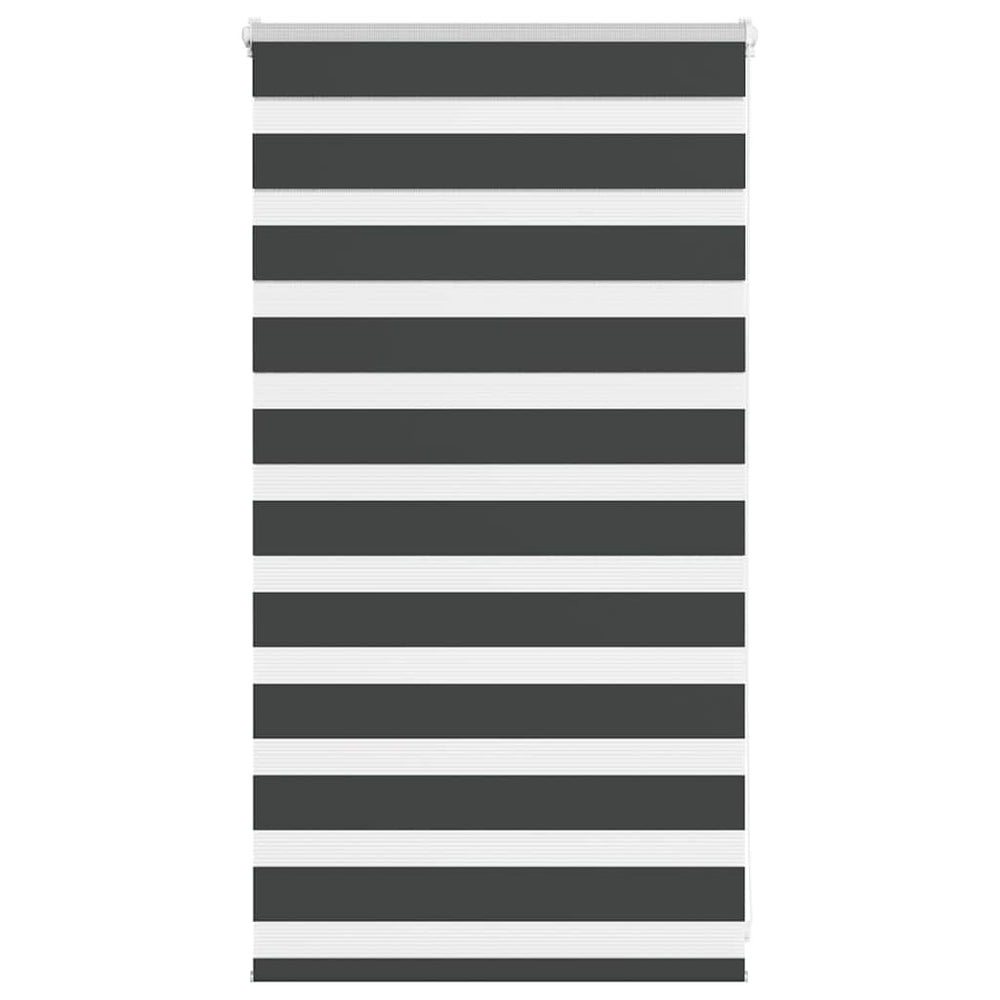 vidaXL Double Store Noir 70x100 cm Largeur du tissu 65,9 cm Polyester