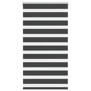 Doppelrollo Schwarz 90x100 cm