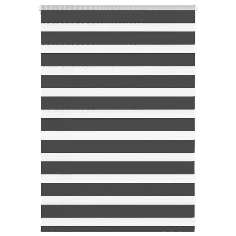 Doppelrollo Schwarz 105x100 cm